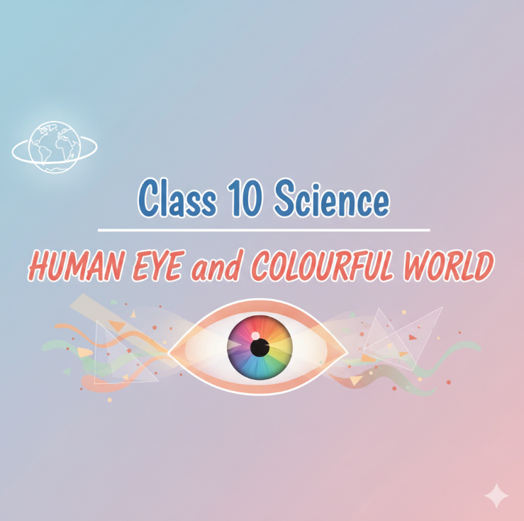 CLASS 10 Science Chapter- HUMAN EYE and Colourful World